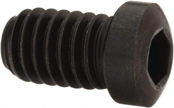 Mitee-Bite - 5/16-18, 1/2" Length, Carbon Steel, Black Oxide Finish, Cam Clamp Screw - Use with Mitee-Bite MB-5C - Americas Industrial Supply