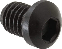 Mitee-Bite - 1/2-13, 1/2" Long, Carbon Steel, Black Oxide Finish, Cam Clamp Screw - 5/16" Drive, Use with Mitee-Bite MB-8 - Americas Industrial Supply