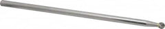Atrax - 1/4" Cut Diam, 1/4" Shank Diam, Ball Head Single Cut Burr - Carbide, Radius End, 7/32" LOC, 6-7/32" OAL - Americas Industrial Supply