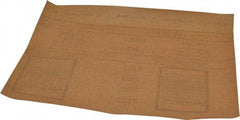 3M - 180 Grit, Garnet Sanding Sheet - 11" Long x 9" Wide, Very Fine Grade, A Weighted Paper Backing - Americas Industrial Supply