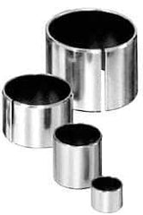 Bunting Bearing - 1/2" Inside x 19/32" Outside Diam, Steel Sleeve Bearing - 5/8" OAL - Americas Industrial Supply