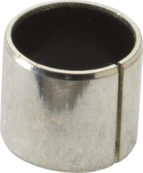 Bunting Bearing - 5/8" Inside x 23/32" Outside Diam, Steel Sleeve Bearing - 5/8" OAL - Americas Industrial Supply