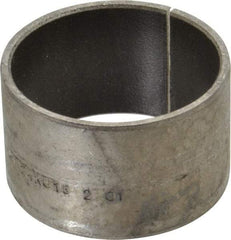 Bunting Bearing - 1-1/2" Inside x 1-21/32" Outside Diam, Steel Sleeve Bearing - 1" OAL - Americas Industrial Supply