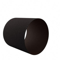 Made in USA - 80 Grit Aluminum Oxide Coated Spiral Band - 1-1/2" Diam x 1-1/2" Wide, Medium Grade - Americas Industrial Supply