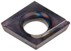 Kennametal - CDHH1.20.60.5 Grade KC5010 Carbide Turning Insert - TiAlN Finish, 80° Diamond, 5/32" Inscr Circle, 0.04 Thick, 0.0079" Corner Radius - Americas Industrial Supply
