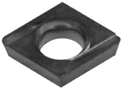 Kennametal - CDHH1.20.61 Grade KC5010 Carbide Turning Insert - TiAlN Finish, 80° Diamond, 5/32" Inscr Circle, 0.04 Thick, 1/64" Corner Radius - Americas Industrial Supply