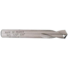 Magafor - 0.63" Body Diam, 120° Point, Cobalt, 4-3/4" Overall Length, Spotting Drill - Americas Industrial Supply