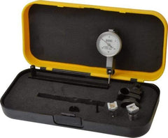 Value Collection - 0.03 Inch Range, 0.0005 Inch Dial Graduation, Horizontal Dial Test Indicator - 1.1515 Inch White Dial, 0-15-0 Dial Reading - Americas Industrial Supply