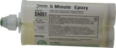 Devcon - 400 mL Cartridge Two Part Epoxy - 3 to 6 min Working Time, 1,900 psi Shear Strength - Americas Industrial Supply