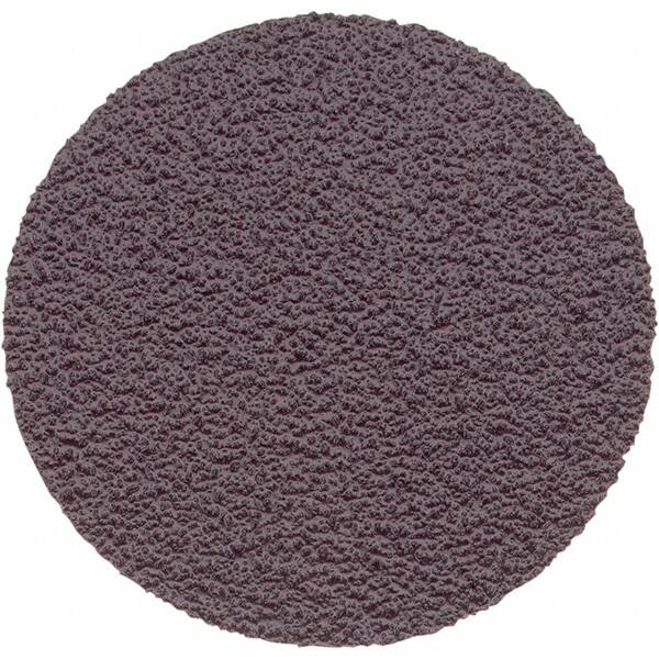 Made in USA - 1" Diam, 120 Grit Aluminum Oxide Adhesive PSA Disc - Fine Grade, X Weighted Cloth Backing, For Low Speed Dual-Action Sanders, Random Orbital Sanders - Americas Industrial Supply