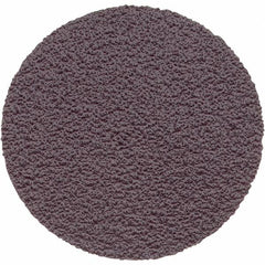 Made in USA - 1" Diam, 120 Grit Aluminum Oxide Adhesive PSA Disc - Fine Grade, X Weighted Cloth Backing, For Low Speed Dual-Action Sanders, Random Orbital Sanders - Americas Industrial Supply