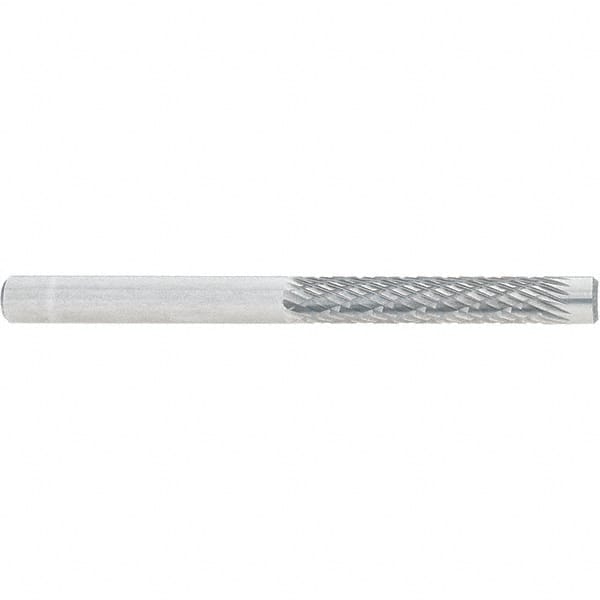 Made in USA - 1/4" Diam, 1-1/4" LOC, Solid Carbide Diamond Pattern Router Bit - 3" OAL - Americas Industrial Supply
