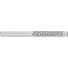 Made in USA - 1/4" Diam, 1-1/4" LOC, Solid Carbide Diamond Pattern Router Bit - 3" OAL - Americas Industrial Supply