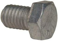 Made in USA - 1/2-13 UNC, 3/4" Length Under Head Hex Head Cap Screw - Fully Threaded, Grade 5 Steel, Zinc-Plated Finish, 3/4" Hex - Americas Industrial Supply