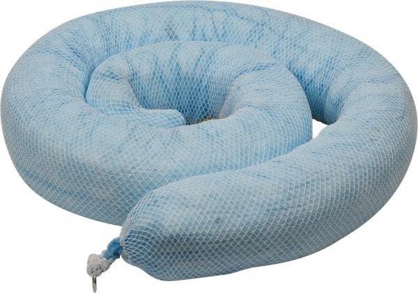 Brady SPC Sorbents - 65 Gal, 10' Long, 8" Diam, Boom - Oil Only, Blue - Americas Industrial Supply