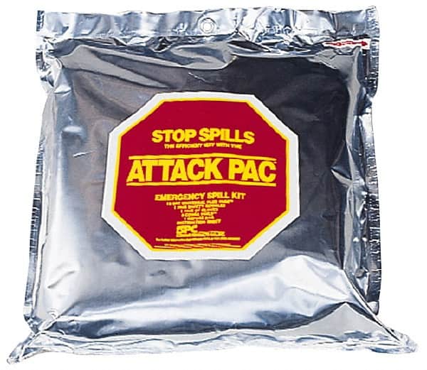 Brady SPC Sorbents - 7 Gal Capacity Hazardous Materials Spill Kit - Foil - Americas Industrial Supply
