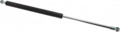 Value Collection - 0.32" Rod Diam, 0.75" Tube Diam, 20 Lb Capacity, Fixed Force Gas Spring - 17" Extended Length, 6" Stroke Length, Metal Socket, Black Nitride Piston - Americas Industrial Supply