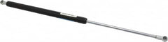 Value Collection - 0.32" Rod Diam, 0.75" Tube Diam, 90 Lb Capacity, Fixed Force Gas Spring - 19.63" Extended Length, 7" Stroke Length, Metal Socket, Black Nitride Piston - Americas Industrial Supply