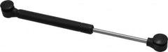 Value Collection - 0.24" Rod Diam, 0.59" Tube Diam, 20 Lb Capacity, Fixed Force Gas Spring - 9.6" Extended Length, 3.15" Stroke Length, Plastic Ball Socket, Black Nitride Piston - Americas Industrial Supply