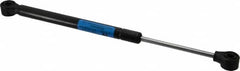 Value Collection - 0.24" Rod Diam, 0.59" Tube Diam, 60 Lb Capacity, Fixed Force Gas Spring - 12" Extended Length, 3.5" Stroke Length, Plastic Ball Socket, Black Nitride Piston - Americas Industrial Supply