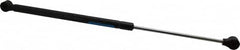 Value Collection - 0.24" Rod Diam, 0.59" Tube Diam, 80 Lb Capacity, Fixed Force Gas Spring - 17.19" Extended Length, 6.18" Stroke Length, Plastic Ball Socket, Black Nitride Piston - Americas Industrial Supply