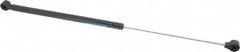Value Collection - 0.24" Rod Diam, 0.59" Tube Diam, 60 Lb Capacity, Fixed Force Gas Spring - 19.68" Extended Length, 8" Stroke Length, Plastic Ball Socket, Black Nitride Piston - Americas Industrial Supply