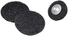 3M - 6" Very Coarse Grade Silicon Carbide Deburring Disc - Arbor Connection, Black, 4,000 Max RPM - Americas Industrial Supply