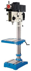 Vectrax - 20" Swing, Variable Speed Pulley Drill Press - Variable Speed, 2 hp, Three Phase - Americas Industrial Supply