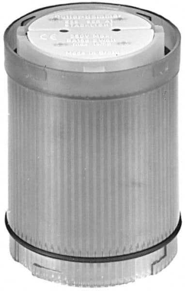 Eaton Cutler-Hammer - LED Lamp, Yellow, Steady, Stackable Tower Light Module - 24 VAC/VDC, 47 Milliamp, IP65 Ingress Rating, 4, 13, 4X NEMA Rated, Base Mount - Americas Industrial Supply