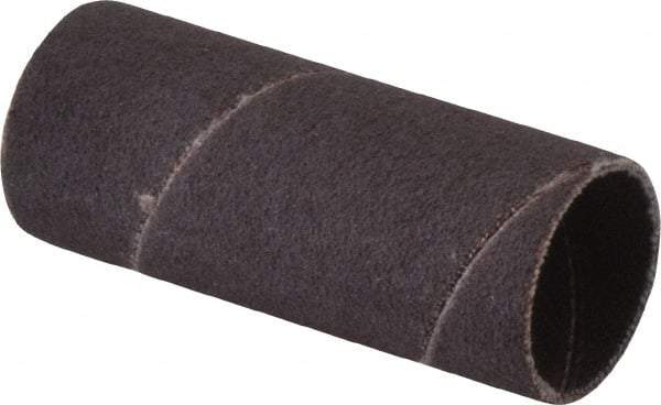 Made in USA - 120 Grit Aluminum Oxide Coated Spiral Band - 3/4" Diam x 2" Wide, Fine Grade - Americas Industrial Supply