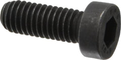 Value Collection - M6x1.00 Metric Coarse Hex Socket Drive, Low Socket Cap Screw - Grade 10.9 Alloy Steel, Black Oxide Finish, Fully Threaded, 16mm Length Under Head - Americas Industrial Supply