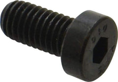 Value Collection - M8x1.25 Metric Coarse Hex Socket Drive, Low Socket Cap Screw - Grade 10.9 Alloy Steel, Black Oxide Finish, Fully Threaded, 16mm Length Under Head - Americas Industrial Supply