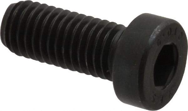 Value Collection - M10x1.50 Metric Coarse Hex Socket Drive, Low Socket Cap Screw - Grade 10.9 Alloy Steel, Black Oxide Finish, Fully Threaded, 25mm Length Under Head - Americas Industrial Supply