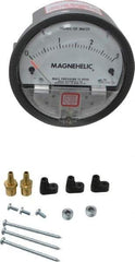 Dwyer - 15 Max psi, 2% Accuracy, NPT Thread Air Filter Kit - 1/8 Inch Thread, 3 Inch Water Column, 140°F Max - Americas Industrial Supply
