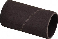 Made in USA - 120 Grit Aluminum Oxide Coated Spiral Band - 1" Diam x 2" Wide, Fine Grade - Americas Industrial Supply