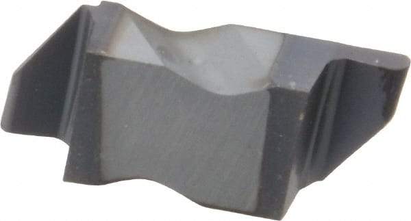 Kennametal - 3031NRD Grade KC5010, 1.58mm Cutting Width Carbide Grooving Insert - 3.18mm Max Depth of Cut, Right Hand, 0.79mm Corner Radius, TiAlN Finish - Americas Industrial Supply