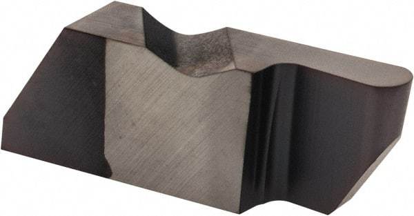 Kennametal - 3062NRD Grade KC5025, 3.18mm Cutting Width Carbide Grooving Insert - 6.35mm Max Depth of Cut, Right Hand, 1.59mm Corner Radius, TiAlN Finish - Americas Industrial Supply