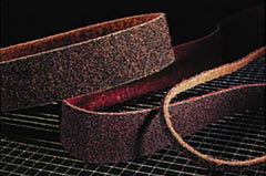 Superior Abrasives - 3" Wide x 132" OAL, Aluminum Oxide Abrasive Belt - Aluminum Oxide, Very Fine, Nonwoven - Americas Industrial Supply
