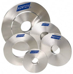 Norton - Reducing Bushing for Convolute Deburring Wheels - Compatible with 16" Diam x 10" Hole Deburring Wheels, Reduces Brushings to 1-1/4" Arbor Size - Americas Industrial Supply