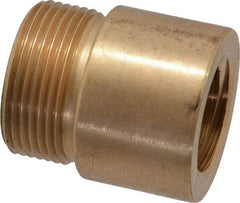 Keystone Threaded Products - 1.12" Long, 1-1/4" High, 1/2" Thread Length, Bronze, Right Hand, Round, Precision Acme Nut - 1.000-18 Thread Size, 2C Class of Fit - Americas Industrial Supply