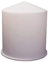 Made in USA - 55 Gallon Conical Bottom Plastic Open Top Tank - 36" High x 22" Diam - Americas Industrial Supply