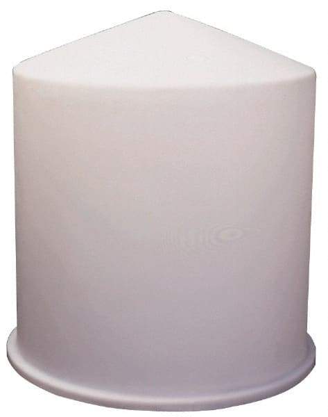 Made in USA - Round Polyethylene Tank Cover for 250 Gallon Container - 42" Wide x 1/4" Thick - Americas Industrial Supply