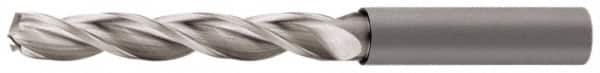Walter-Titex - 4mm 130° Solid Carbide Jobber Drill - Bright Finish, Right Hand Cut, Spiral Flute, Straight Shank, 2.92" OAL, Standard Point - Americas Industrial Supply