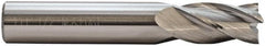 M.A. Ford - 18mm, 35mm LOC, 18mm Shank Diam, 101mm OAL, 4 Flute, Solid Carbide Square End Mill - Single End, Uncoated, 30° Helix, Centercutting, Right Hand Cut, Right Hand Flute, Series 111 - Americas Industrial Supply