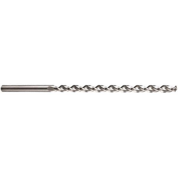 DORMER - 3.7mm 130° 2-Flute Cobalt Extra Length Drill Bit - Americas Industrial Supply