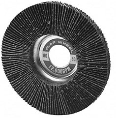 3M - 4" Diam Locking Nut Disc Backing Pad - 5/8-11 Thread - Americas Industrial Supply