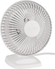 Air King - 6" Blade, 191 Max CFM, Desk Fan - 0.19/0.14 Amps, 120 Volts, 2 Speed - Americas Industrial Supply
