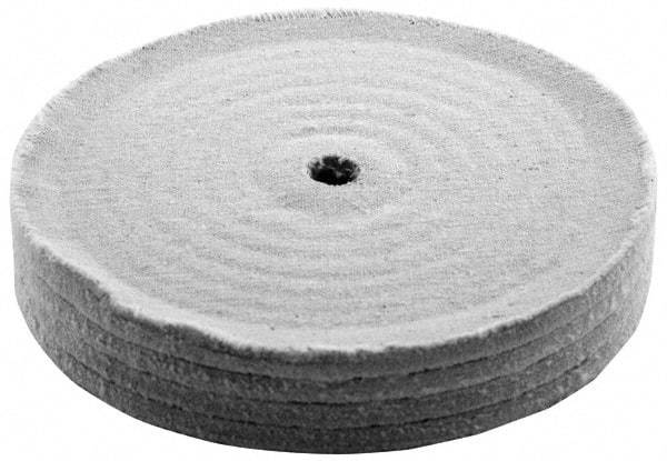 Divine Brothers - 12" Diam x 2" Thick Unmounted Buffing Wheel - Polishing Wheel, 3/4" Arbor Hole - Americas Industrial Supply