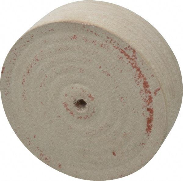 Divine Brothers - 6" Diam x 2" Thick Unmounted Buffing Wheel - Polishing Wheel, 1/2" Arbor Hole - Americas Industrial Supply