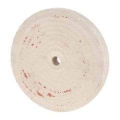 Divine Brothers - 8" Diam x 1" Thick Unmounted Buffing Wheel - Polishing Wheel, 3/4" Arbor Hole - Americas Industrial Supply